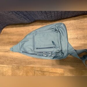 Men's Blue Sling Bag